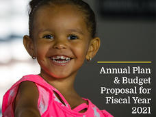Annual Plan & Budget Proposal for Fiscal Year 2021